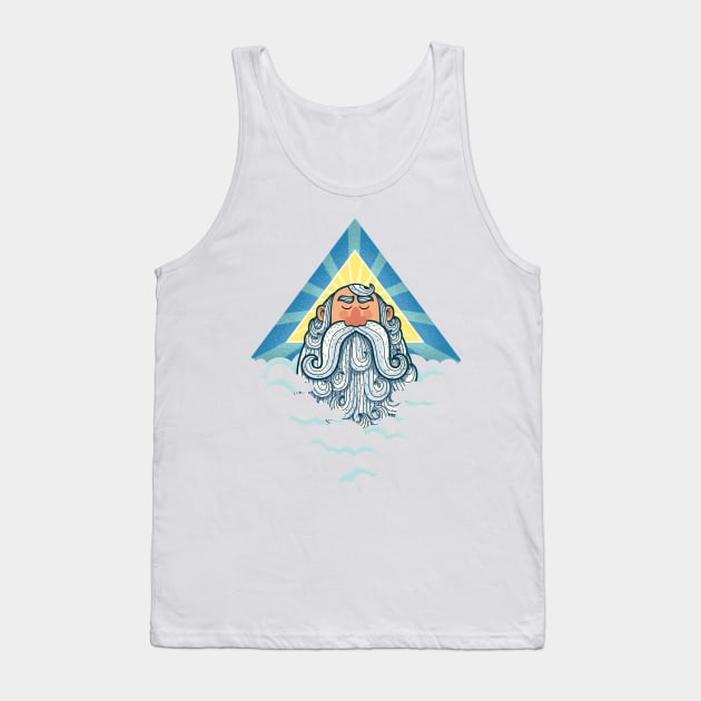 God Tank Top by Malchev